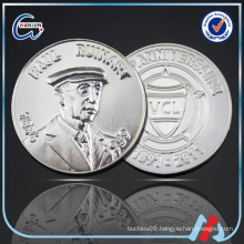 3D nickel plated antique commemorative best gift coin